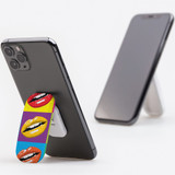 Kickstand Grip AddOn, Universal Phone HolderPop Art Lips | AddOns | iCoverLover.com.au