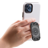 Kickstand Grip AddOn, Universal Phone HolderWhitish Mandala | AddOns | iCoverLover.com.au