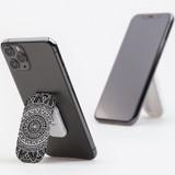 Kickstand Grip AddOn, Universal Phone HolderWhitish Mandala | AddOns | iCoverLover.com.au