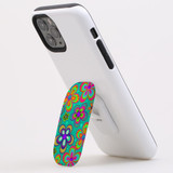 Kickstand Grip AddOn, Universal Phone HolderRetro Floral Design | AddOns | iCoverLover.com.au
