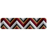 Wall Charger Wrap in 2 Sizes, Paper Leather, Black Brown Red ZigZag | AddOns | iCoverLover.com.au