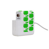 61W Wall Charger Wrap (160mm x 40mm), Paper Leather, Apples | AddOns | iCoverLover.com.au