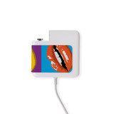 Wall Charger Wrap in 2 Sizes, Paper Leather, Pop Art Lips | AddOns | iCoverLover.com.au