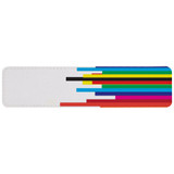 Wall Charger Wrap in 2 Sizes, Paper Leather, Rainbow Bars | AddOns | iCoverLover.com.au