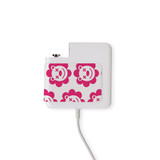 Wall Charger Wrap in 2 Sizes, Paper Leather, Lion Heads | AddOns | iCoverLover.com.au