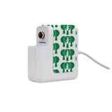 Wall Charger Wrap in 2 Sizes, Paper Leather, Green Trees | AddOns | iCoverLover.com.au