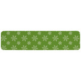 Wall Charger Wrap in 2 Sizes, Paper Leather, Green Snowflake | AddOns | iCoverLover.com.au