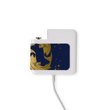 Wall Charger Wrap in 2 Sizes, Paper Leather, Pisces Drawing | AddOns | iCoverLover.com.au