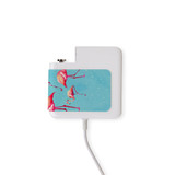 Wall Charger Wrap in 2 Sizes, Paper Leather, Flamingoes | AddOns | iCoverLover.com.au
