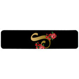 Wall Charger Wrap in 2 Sizes, Paper Leather, Embellished Letter S | AddOns | iCoverLover.com.au