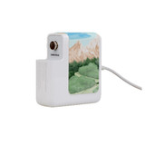 61W Wall Charger Wrap (160mm x 40mm), Paper Leather, Mountainous Nature | AddOns | iCoverLover.com.au