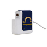 Wall Charger Wrap in 2 Sizes, Paper Leather, Libra Sign | AddOns | iCoverLover.com.au