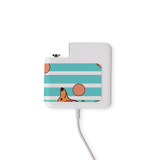 61W Wall Charger Wrap (160mm x 40mm), Paper Leather, Dachshund Dogs Cute | AddOns | iCoverLover.com.au