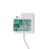 Wall Charger Wrap in 2 Sizes, Paper Leather, Green Nature | AddOns | iCoverLover.com.au