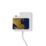 Wall Charger Wrap in 2 Sizes, Paper Leather, Capricorn Drawing | AddOns | iCoverLover.com.au