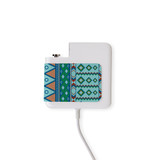 Wall Charger Wrap in 2 Sizes, Paper Leather, Bohemian Pattern | AddOns | iCoverLover.com.au