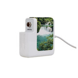 61W Wall Charger Wrap (160mm x 40mm), Paper Leather, Beautiful Waterfalls | AddOns | iCoverLover.com.au