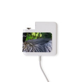 Wall Charger Wrap in 2 Sizes, Paper Leather, African Grey | AddOns | iCoverLover.com.au