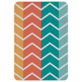 1 or 2 Card Slot Wallet Adhesive AddOn, Paper Leather, Colourful ZigZag | AddOns | iCoverLover.com.au