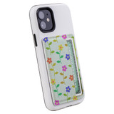 1 or 2 Card Slot Wallet Adhesive AddOn, Paper Leather, Colourful Flowers | AddOns | iCoverLover.com.au