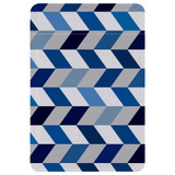 1 or 2 Card Slot Wallet Adhesive AddOn, Paper Leather, Chevron ZigZag | AddOns | iCoverLover.com.au