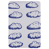 1 or 2 Card Slot Wallet Adhesive AddOn, Paper Leather, Blue Clouds | AddOns | iCoverLover.com.au