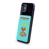 1 or 2 Card Slot Wallet Adhesive AddOn, Paper Leather, Shiba Inu Dog | AddOns | iCoverLover.com.au