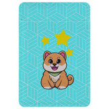 1 or 2 Card Slot Wallet Adhesive AddOn, Paper Leather, Shiba Inu Dog | AddOns | iCoverLover.com.au