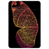 1 or 2 Card Slot Wallet Adhesive AddOn, Paper Leather, Rose Gold Wing | AddOns | iCoverLover.com.au