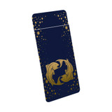 1 or 2 Card Slot Wallet Adhesive AddOn, Paper Leather, Pisces Drawing | AddOns | iCoverLover.com.au