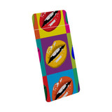 1 or 2 Card Slot Wallet Adhesive AddOn, Paper Leather, Pop Art Lips | AddOns | iCoverLover.com.au