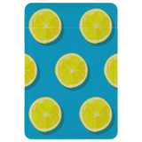 1 or 2 Card Slot Wallet Adhesive AddOn, Paper Leather, Lemon Slices | AddOns | iCoverLover.com.au