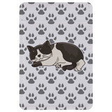 1 or 2 Card Slot Wallet Adhesive AddOn, Paper Leather, Tuxedo Cat | AddOns | iCoverLover.com.au