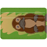 1 or 2 Card Slot Wallet Adhesive AddOn, Paper Leather, Platypus | AddOns | iCoverLover.com.au