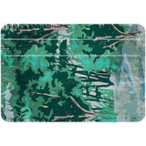 1 or 2 Card Slot Wallet Adhesive AddOn, Paper Leather, Green Nature | AddOns | iCoverLover.com.au