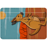 1 or 2 Card Slot Wallet Adhesive AddOn, Paper Leather, Kangaroo Illustration | AddOns | iCoverLover.com.au