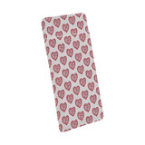 1 or 2 Card Slot Wallet Adhesive AddOn, Paper Leather, Red Hearts | AddOns | iCoverLover.com.au