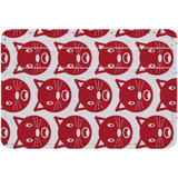 1 or 2 Card Slot Wallet Adhesive AddOn, Paper Leather, Red Cats | AddOns | iCoverLover.com.au