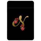 1 or 2 Card Slot Wallet Adhesive AddOn, Paper Leather, Embellished Letter N | AddOns | iCoverLover.com.au