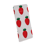 1 or 2 Card Slot Wallet Adhesive AddOn, Paper Leather, Strawberries | AddOns | iCoverLover.com.au