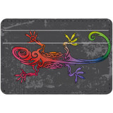 1 or 2 Card Slot Wallet Adhesive AddOn, Paper Leather, Colorful Lizard | AddOns | iCoverLover.com.au