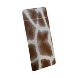 1 or 2 Card Slot Wallet Adhesive AddOn, Paper Leather, Giraffe Pattern | AddOns | iCoverLover.com.au