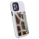 1 or 2 Card Slot Wallet Adhesive AddOn, Paper Leather, Giraffe Pattern | AddOns | iCoverLover.com.au