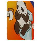 1 or 2 Card Slot Wallet Adhesive AddOn, Paper Leather, Pandas Toilet | AddOns | iCoverLover.com.au