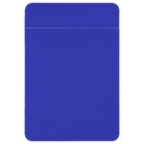 1 or 2 Card Slot Wallet Adhesive AddOn, Paper Leather, Blue | AddOns | iCoverLover.com.au