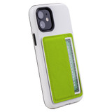 1 or 2 Card Slot Wallet Adhesive AddOn, Paper Leather, Light Green | AddOns | iCoverLover.com.au