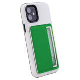 1 or 2 Card Slot Wallet Adhesive AddOn, Paper Leather, Green | AddOns | iCoverLover.com.au
