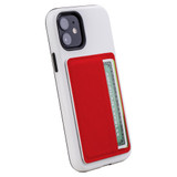 1 or 2 Card Slot Wallet Adhesive AddOn, Paper Leather, Red | AddOns | iCoverLover.com.au