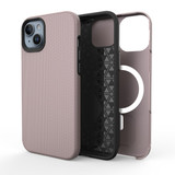 For iPhone 14 Case Compatible with Magsafe Shockproof Light Cover Rose Gold