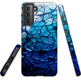 For Samsung Galaxy S23 Ultra, S23+ Plus, S23, S22 Ultra, S22+, S22, S21 Case, Protective Cover, Blue Mirror | Protective Cases | iCoverLover.com.au